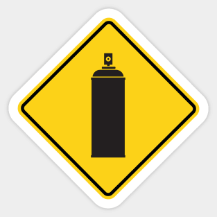 GRAFFITI CROSSING Sticker